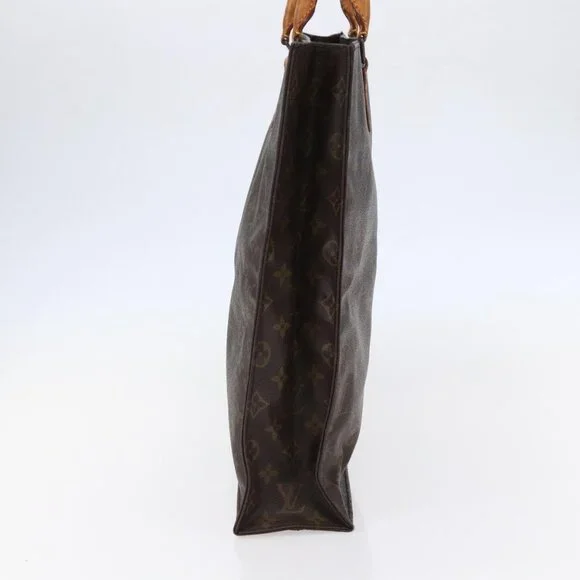 LOUIS VUITTON Monogram Sac Plat Hand Bag